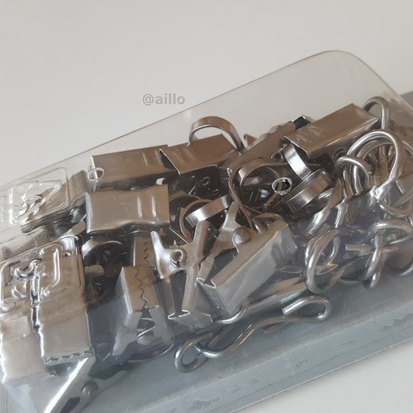 IKEA RIKTIG Curtain hooks with clips, 24 pack - Picture 7 of 12